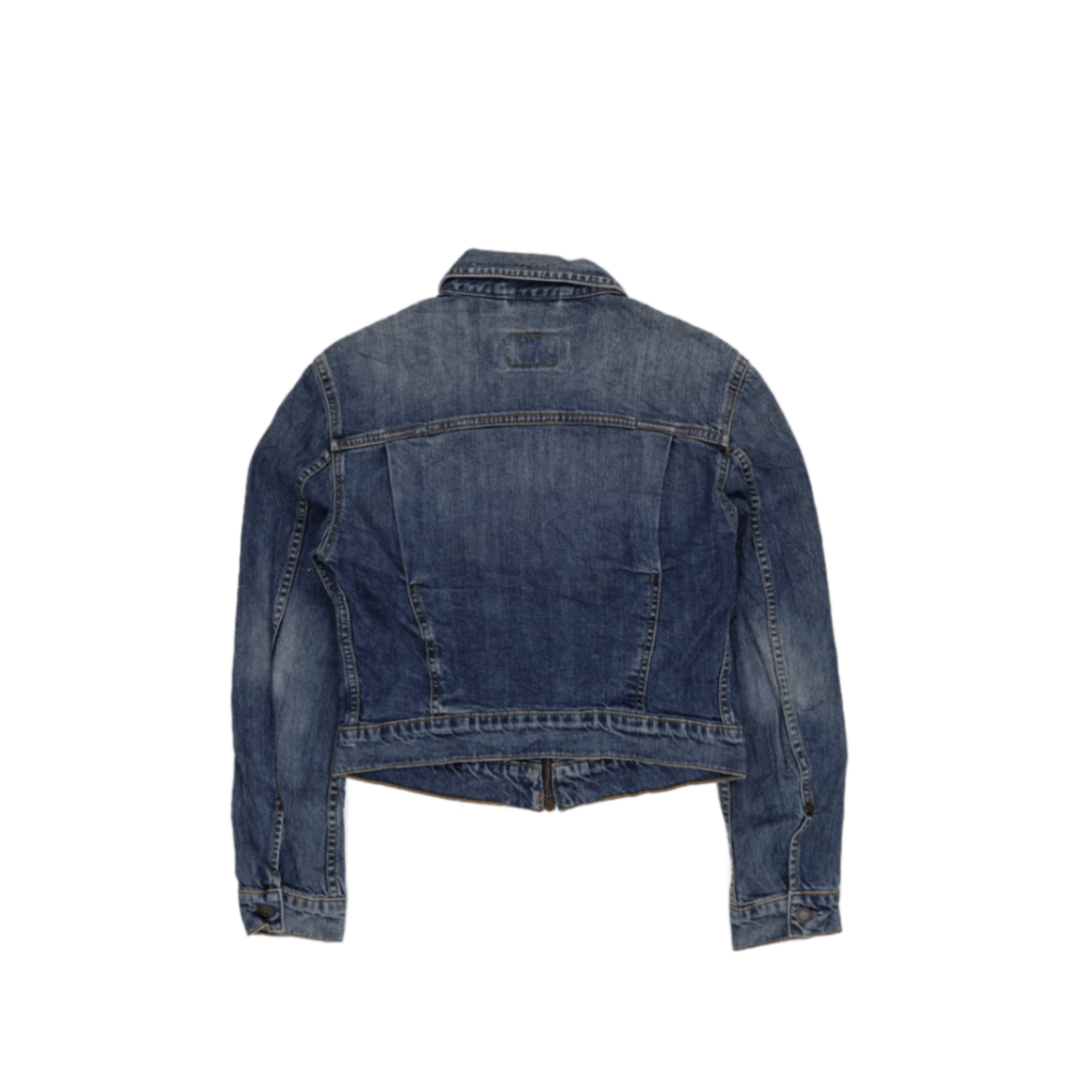 Levi's 73695 Vintage Blue Denim Jacket Medium Cotton Denim Collared