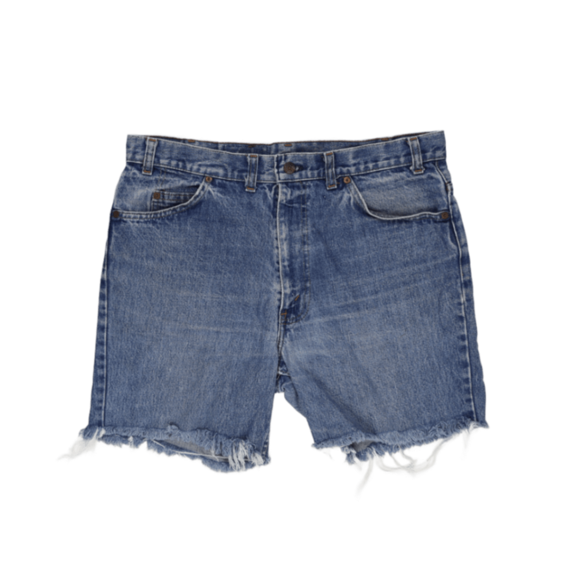 Levi's Vintage Cut-Off Denim Shorts Blue W34 Cotton Unisex