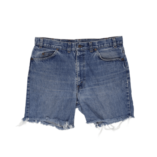 Levi's Vintage Cut-Off Denim Shorts Blue W34 Cotton Unisex