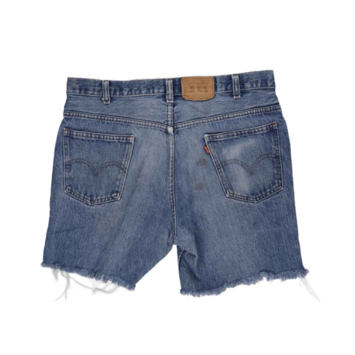Levi's Vintage Cut-Off Denim Shorts Blue W34 Cotton Unisex