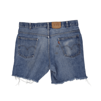 Levi's Vintage Cut-Off Denim Shorts Blue W34 Cotton Unisex