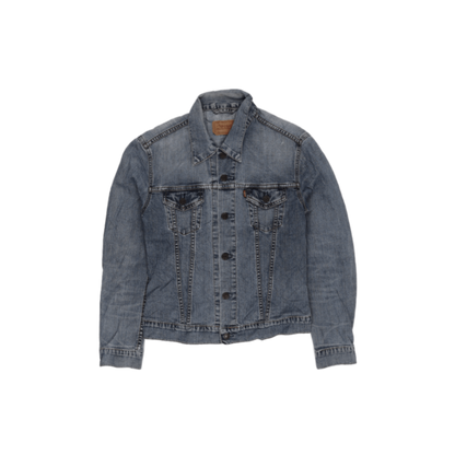Levi Strauss & Co Womens Vintage Blue Denim Jacket Medium Cotton