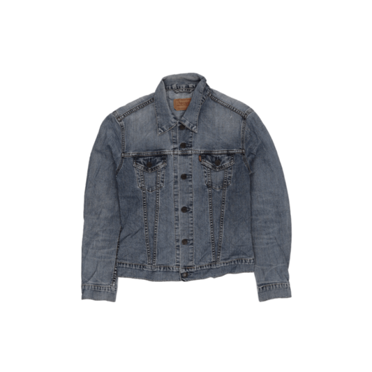 Levi Strauss & Co Womens Vintage Blue Denim Jacket Medium Cotton