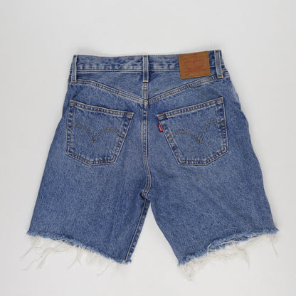 Levi's 501 Vintage Blue Denim Cut-Off Shorts W34 Cotton