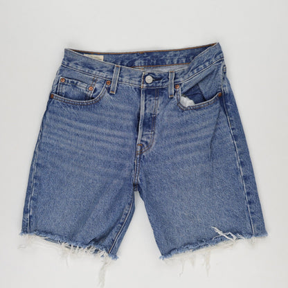 Levi's 501 Vintage Blue Denim Cut-Off Shorts W34 Cotton