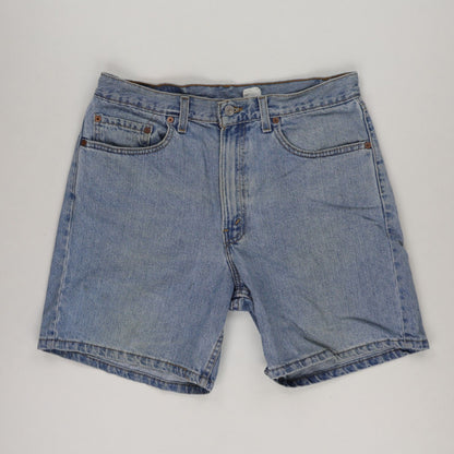 Levi's Vintage Light Blue Denim Shorts 34W Cotton 9.5 Inch Inseam