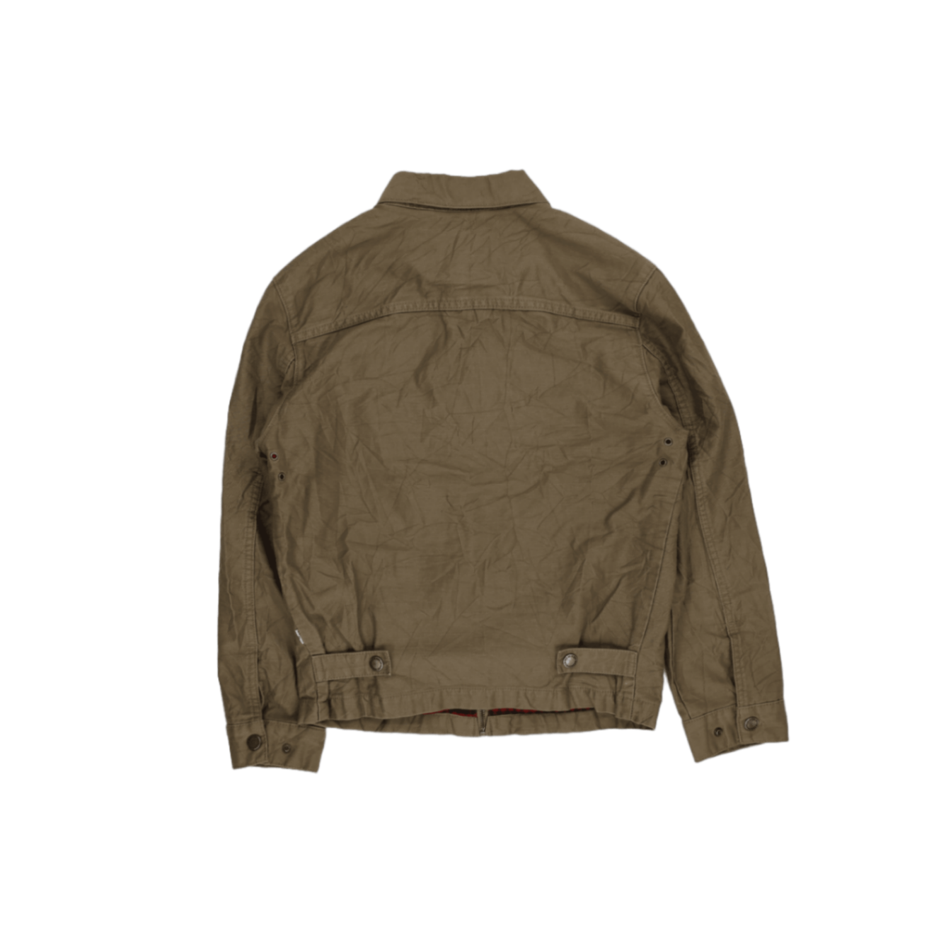 Levi Strauss & Co Khaki Cotton Casual Jacket Men Medium Vintage