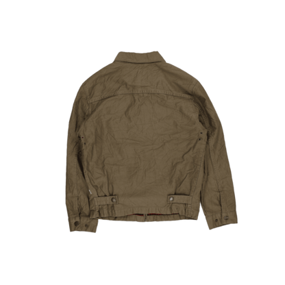 Levi Strauss & Co Khaki Cotton Casual Jacket Men Medium Vintage