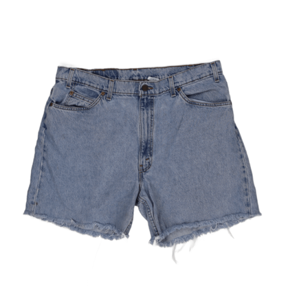 Levi's 560 Loose Fit Vintage Denim Shorts Blue W38 L34 Cotton