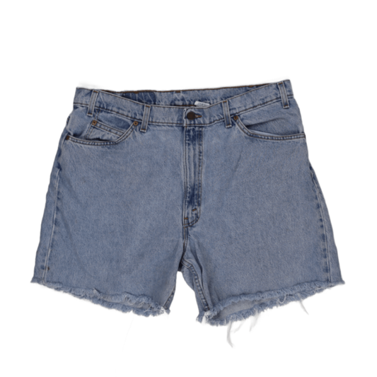 Levi's 560 Loose Fit Vintage Denim Shorts Blue W38 L34 Cotton