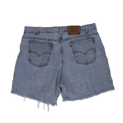 Levi's 560 Loose Fit Vintage Denim Shorts Blue W38 L34 Cotton