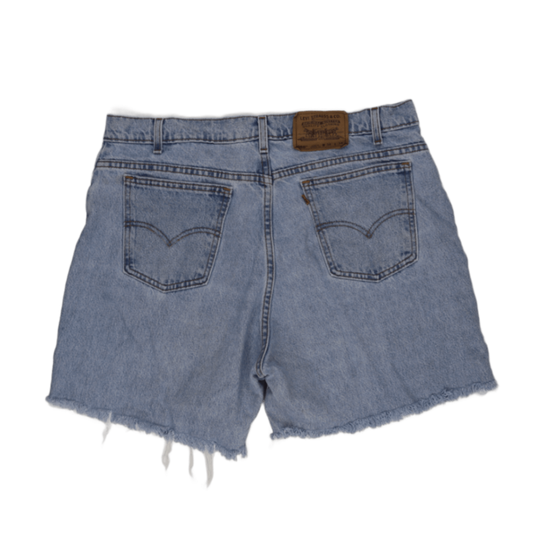 Levi's 560 Loose Fit Vintage Denim Shorts Blue W38 L34 Cotton