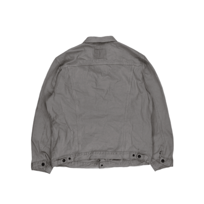 Levi's Vintage XXL Stone Grey Cotton Denim Trucker Jacket for Men