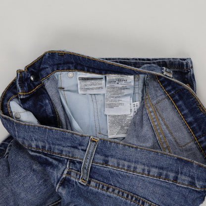 Levi's 511 Slim Fit Denim Shorts Blue W29 100% Cotton
