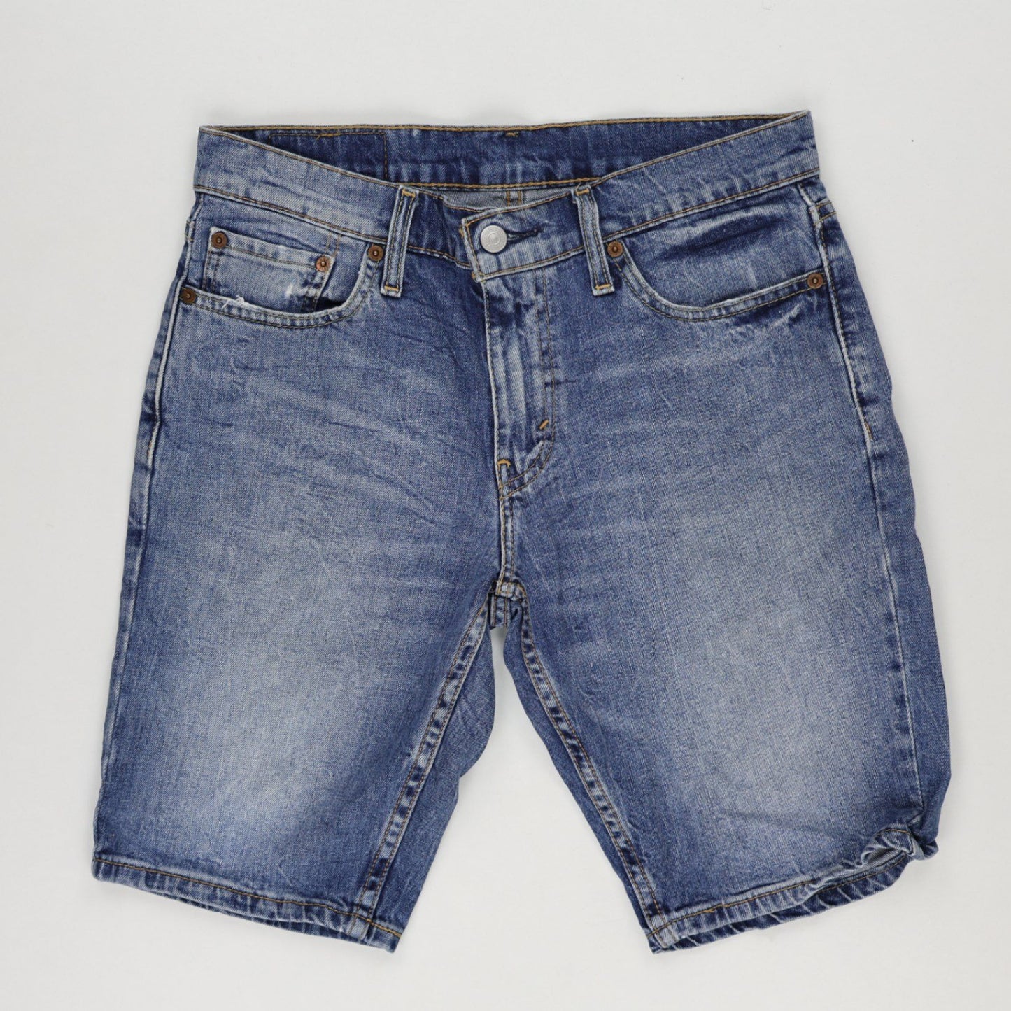 Levi's 511 Slim Fit Denim Shorts Blue W29 100% Cotton