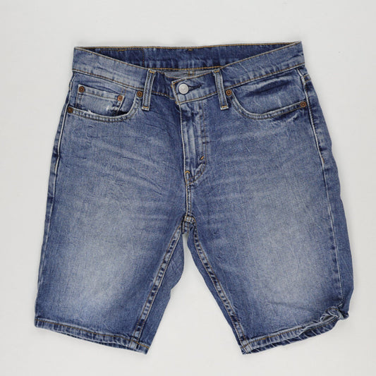 Levi's 511 Slim Fit Denim Shorts Blue W29 100% Cotton