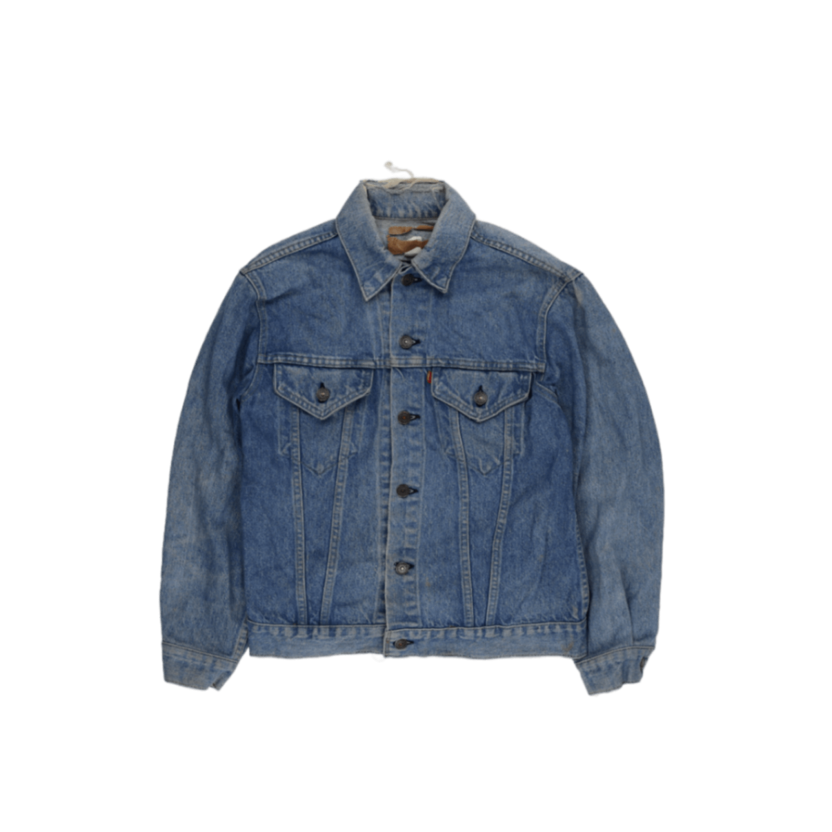 Levi's Vintage Blue Denim Trucker Jacket Size L Cotton