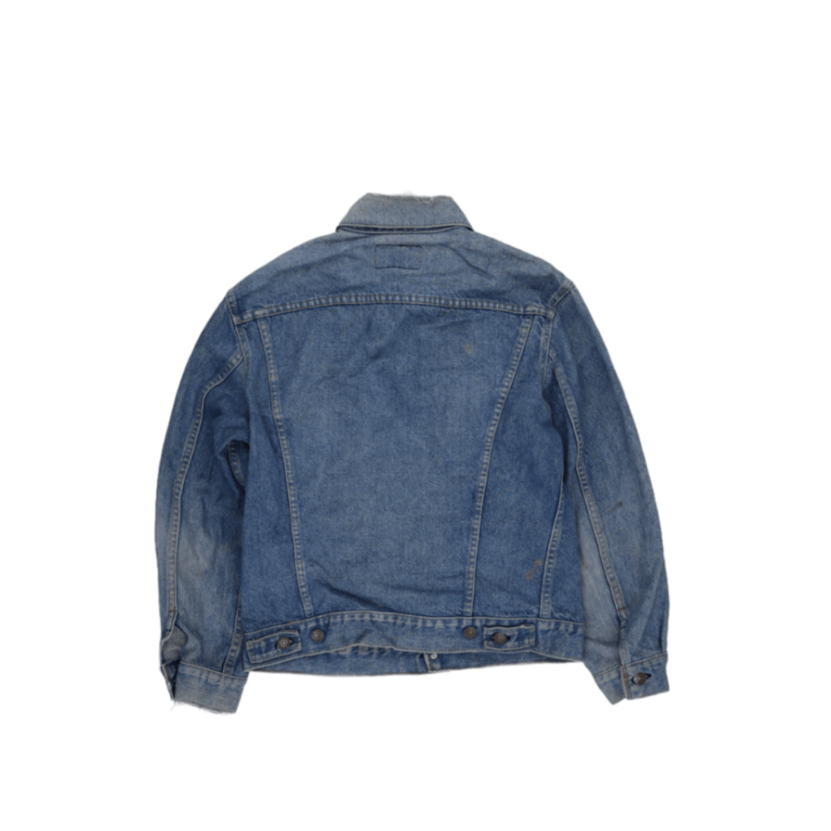 Levi's Vintage Blue Denim Trucker Jacket Size L Cotton
