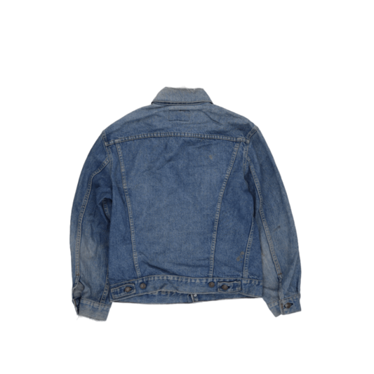 Levi's Vintage Blue Denim Trucker Jacket Size L Cotton
