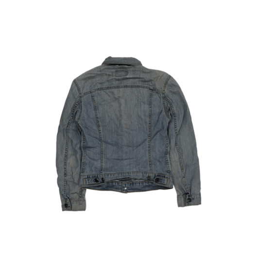 Levi's Vintage Denim Trucker Jacket Light Blue Women's Size S Cotton