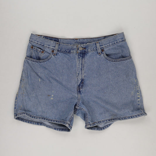 Levi's Vintage Regular Fit Denim Shorts Blue Size 14 Cotton