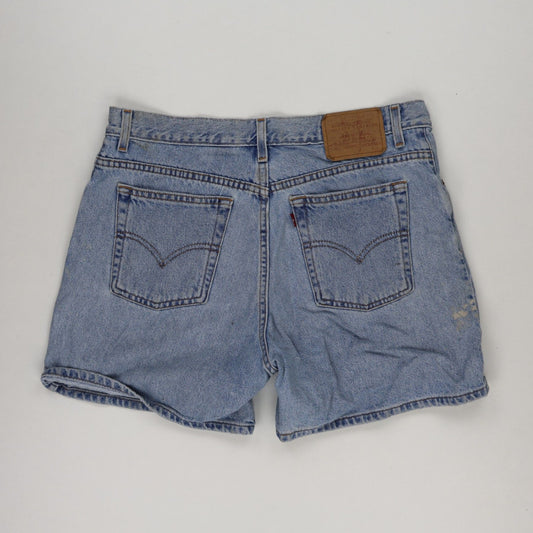 Levi's Vintage Regular Fit Denim Shorts Blue Size 14 Cotton
