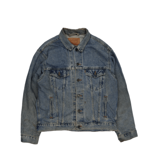 Levi's Vintage 70507 Trucker Jacket Medium Blue Cotton Denim Men