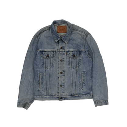 Levi's 70503 Denim Trucker Jacket Light Blue Large Cotton Vintage