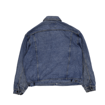 Lee Vintage Denim Jacket Blue XL 100 Percent Cotton Collared