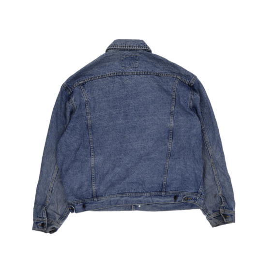 Lee Vintage Denim Jacket Blue XL 100 Percent Cotton Collared