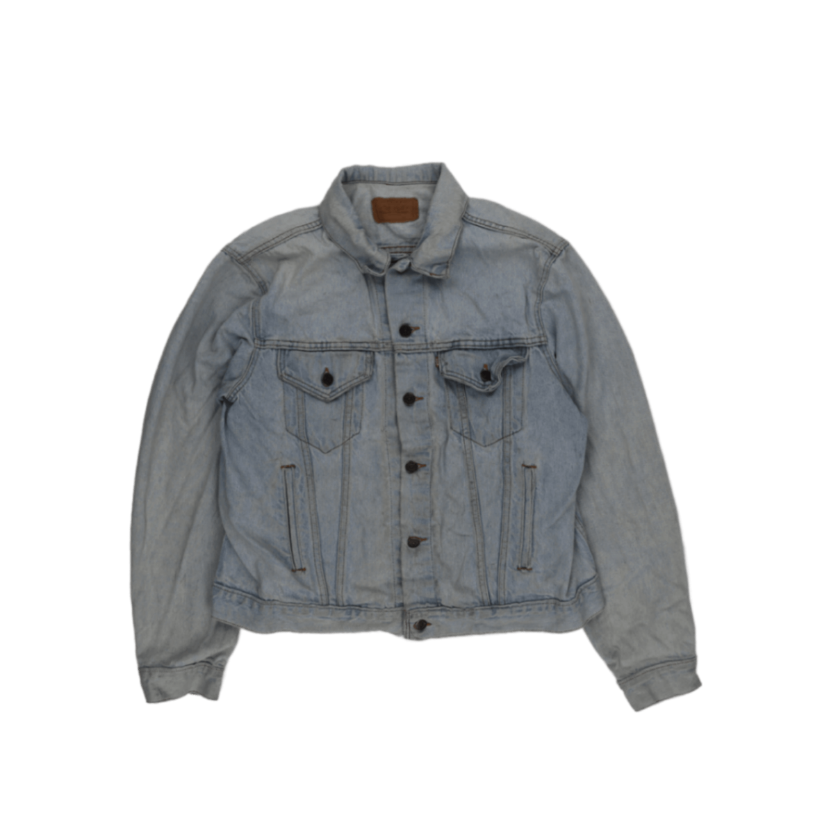 Levi's Vintage Light Blue Denim Trucker Jacket Men's Size M Cotton