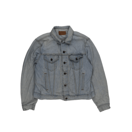 Levi's Vintage Light Blue Denim Trucker Jacket Men's Size M Cotton