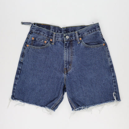 Levi's 550 Vintage Denim Shorts Blue W30 Cotton Preloved