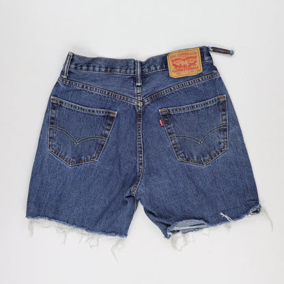 Levi's 550 Vintage Denim Shorts Blue W30 Cotton Preloved