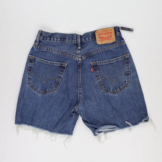 Levi's 550 Vintage Denim Shorts Blue W30 Cotton Preloved