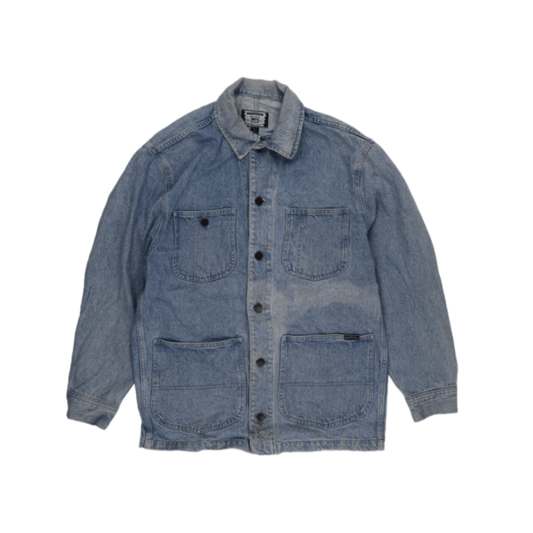 Lee Vintage Blue Worker Jacket 100% Cotton Size Small