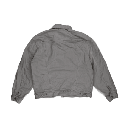 Levi's Strauss & Co Vintage White Denim Trucker Jacket Size Large Cotton