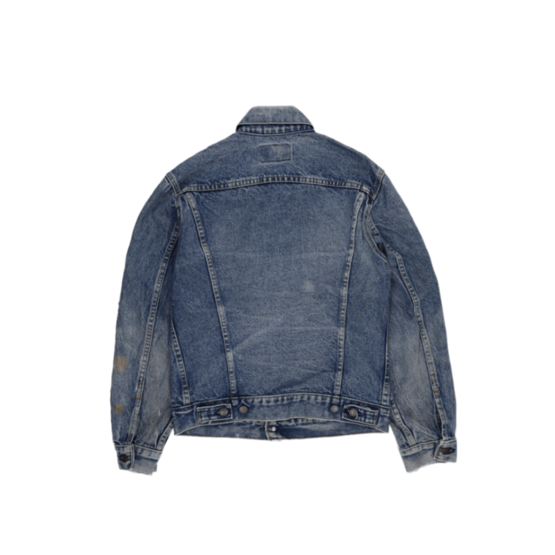 Levi's Vintage Blue Denim Trucker Jacket Size 36 Medium Cotton