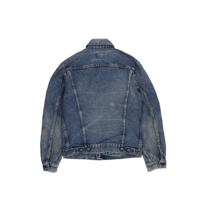 Levi's Vintage Blue Denim Trucker Jacket Size 36 Medium Cotton