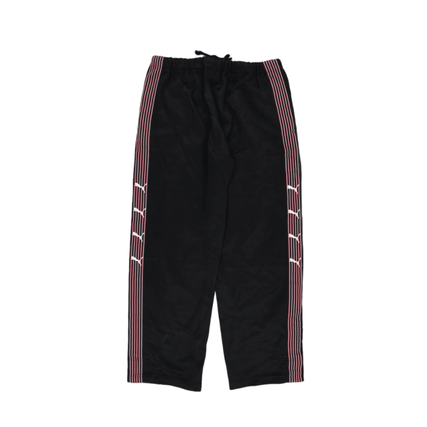 PUMA Boys Track Pants Black 160 Polyester Vintage 13-14 Years