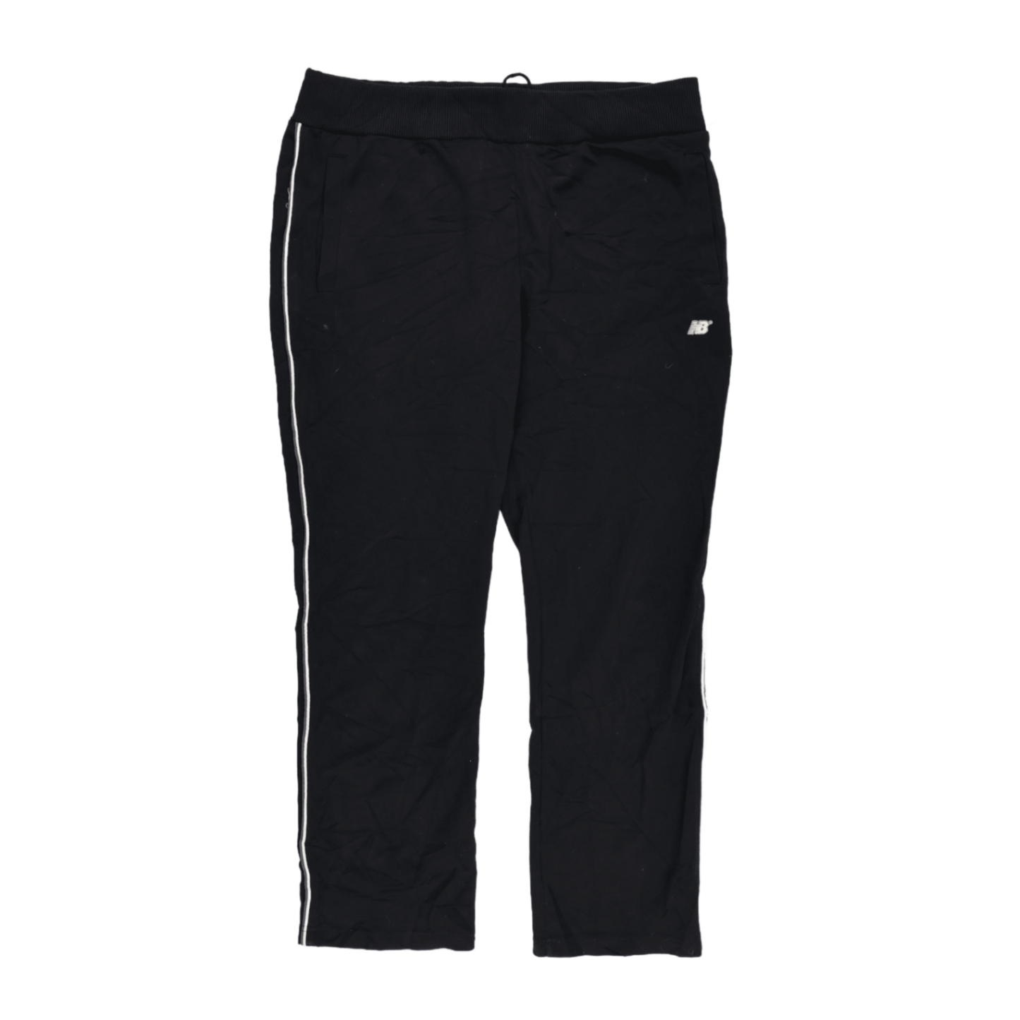 New Balance Black Track Joggers Large Cotton Blend Men's Clothing