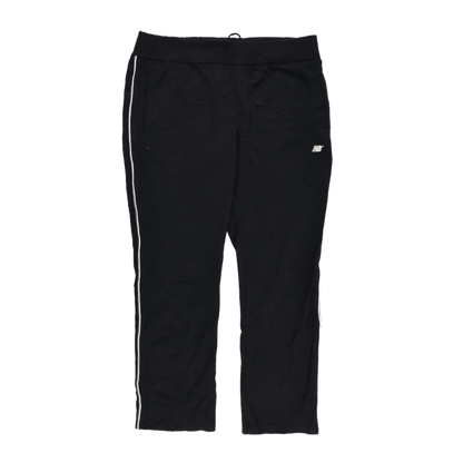 New Balance Black Track Joggers Large Cotton Blend Men's Clothing
