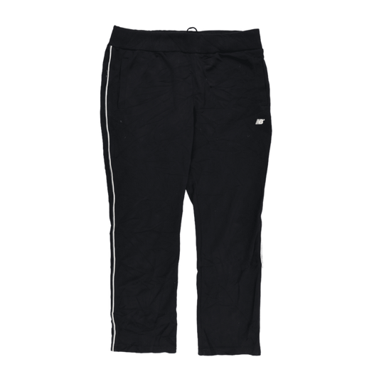 New Balance Black Track Joggers Large Cotton Blend Men's Clothing