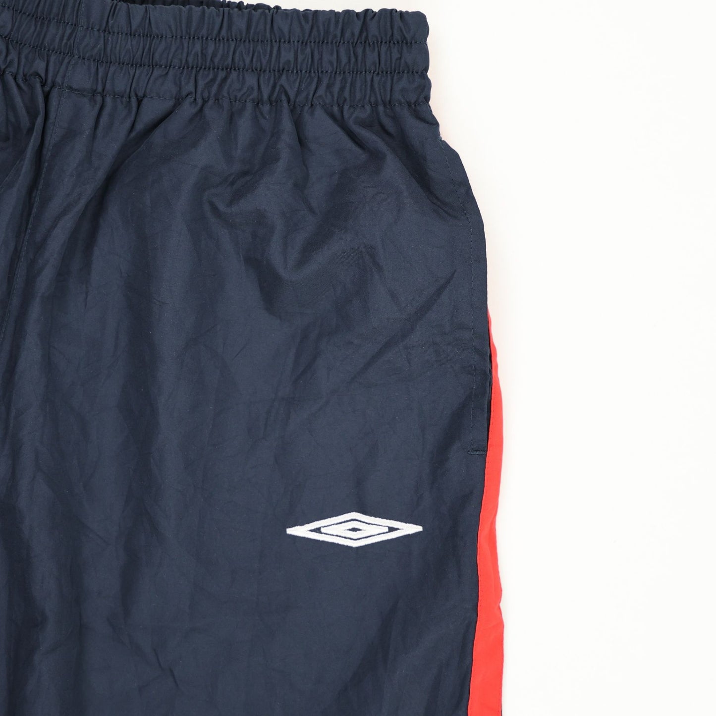 Umbro Sevilla FC Navy Track Pants Large Polyester Vintage Men's Trousers