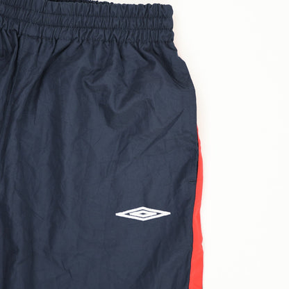 Umbro Sevilla FC Navy Track Pants Large Polyester Vintage Men's Trousers