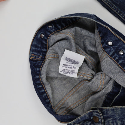 Levi's 70500 Vintage Denim Trucker Jacket Blue Large Cotton