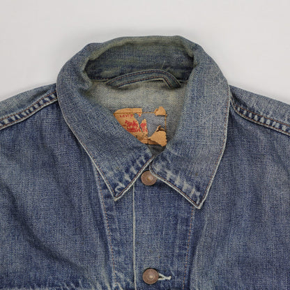 Levi's 70500 Vintage Denim Trucker Jacket Blue Large Cotton