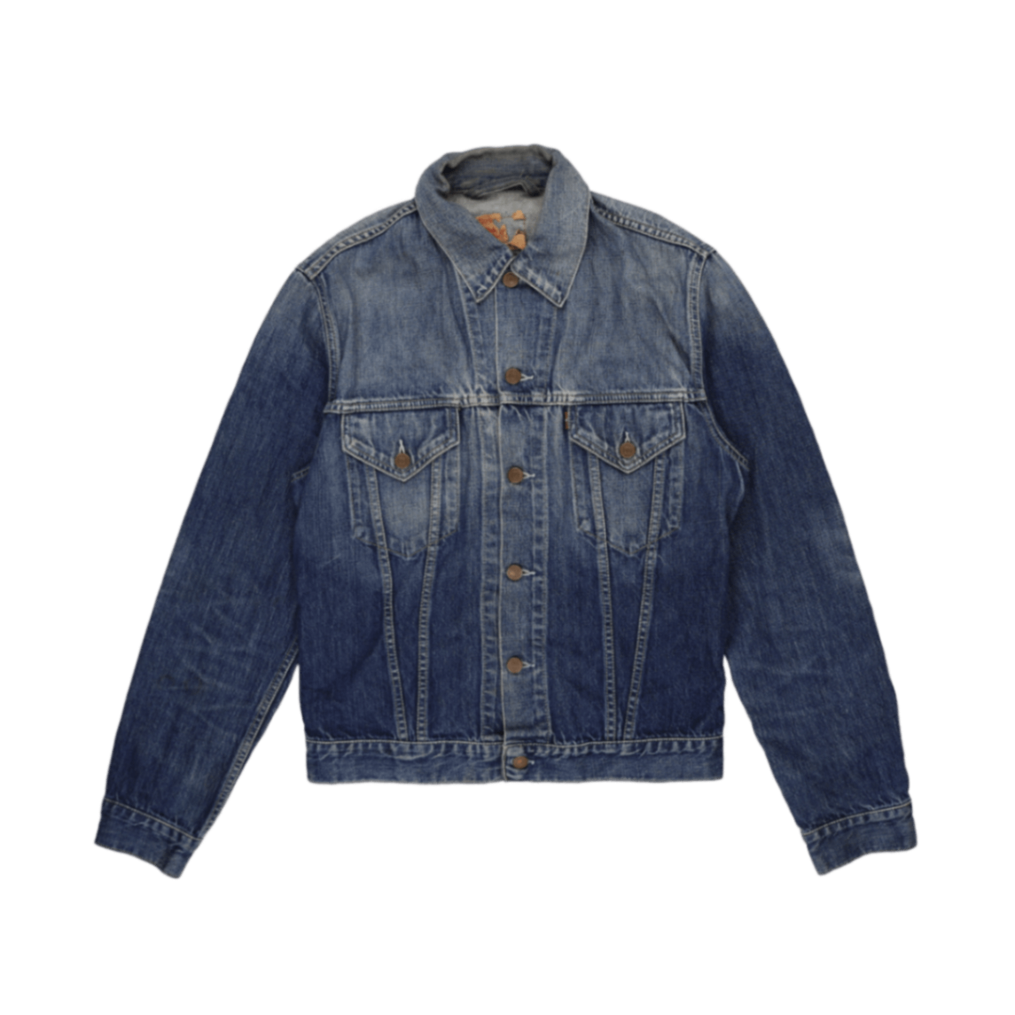Levi's 70500 Vintage Denim Trucker Jacket Blue Large Cotton