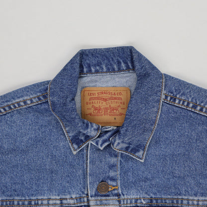 Levi's Vintage Blue Denim Trucker Jacket Men's Medium Cotton 90s Style