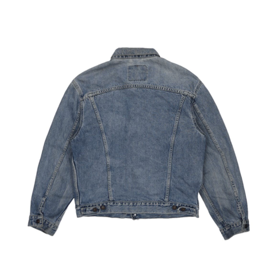 Levi's Vintage Denim Trucker Jacket Blue Size L Cotton